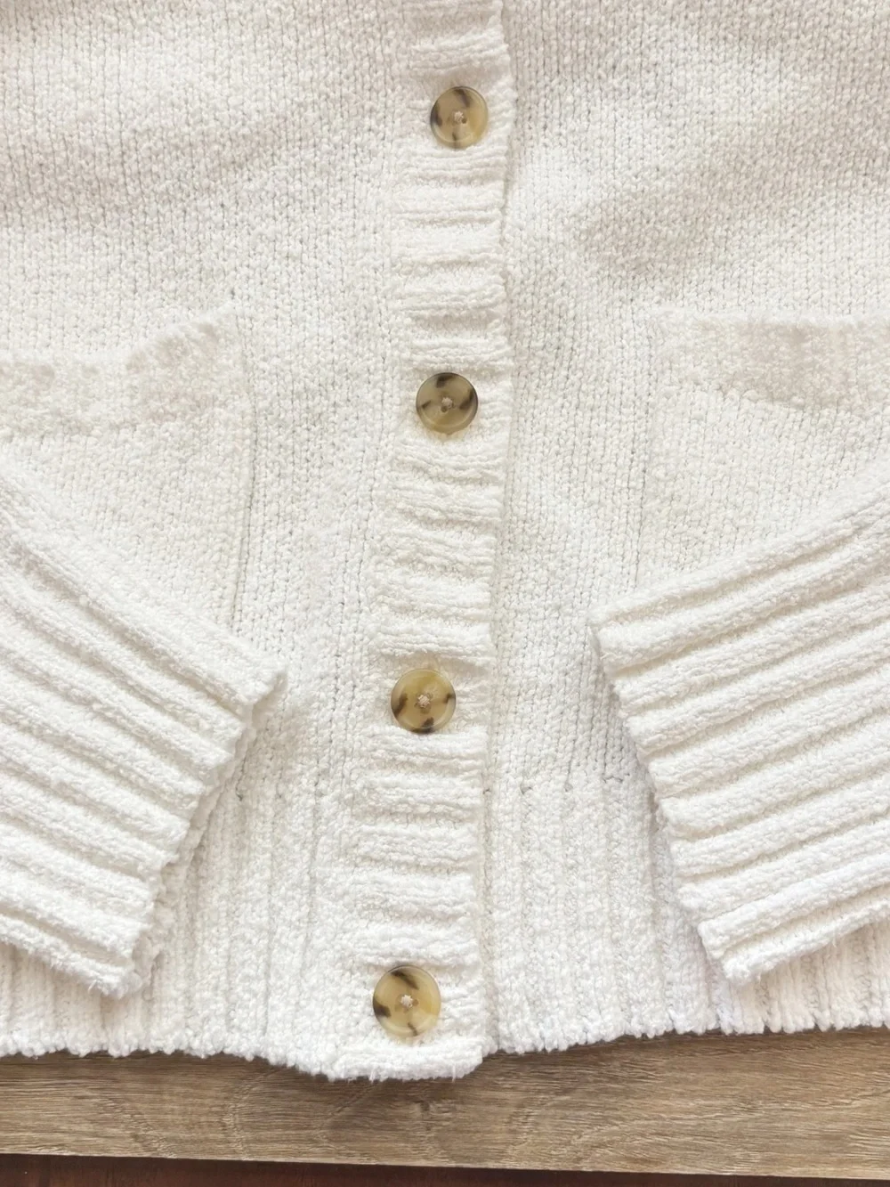 J. Crew Women’s Marina V-neck Knit Relaxed Fit Cardigan Button Front Medium